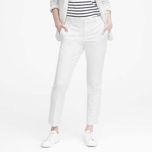 Banana Republic NWT White Ryan pant size 2